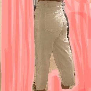 White Corduroy Pants